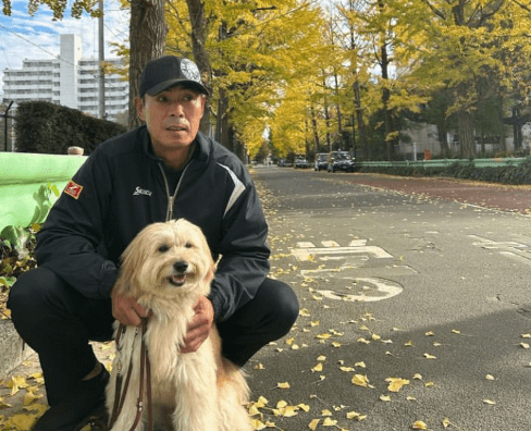 田中幸雄　愛犬